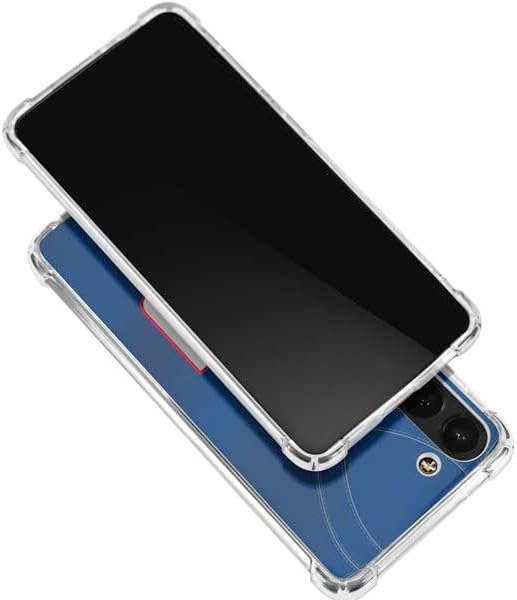 Skinit Clear Phone Case Compatible with Galaxy S24 FE - Officially Licensed NFL New York Giants Team Jersey Design