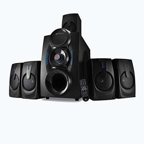 Zebronics ZEB - BT9451 RUCF 5.1 MULTIMEDIA SPEAKER Home Theater System for Desktop, Laptop, LED TV, DVD Player, Projector