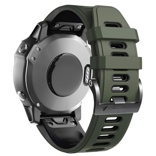 Bracelet de montre 26mm en silicone pour Garmin Fenix 8 7X 6X Pro 5X
