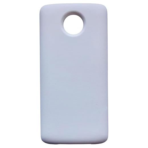 Moto mods for Motorola Moto Z4 Play Z3 Z2 Force Z Droid Phone,Power Pack, Style Back Shell case Cover. (White)