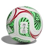 adidas Unisex-Adult World Cup Club Mexico, White/Vivid Red/Amazon Green/Flash Lime, 5