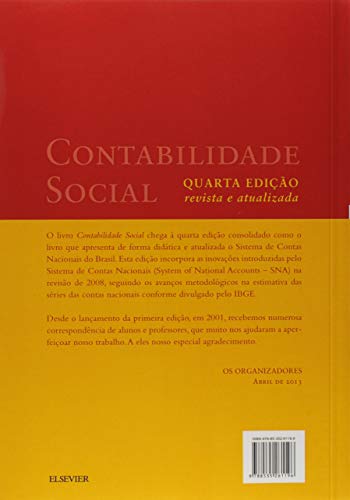 Contabilidade Social: Referencia atualizada das contas nacionais do Brasil