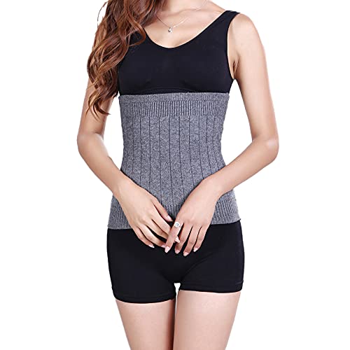 Faja abdominal y lumbar térmica unisex gris talla S miniatura 1