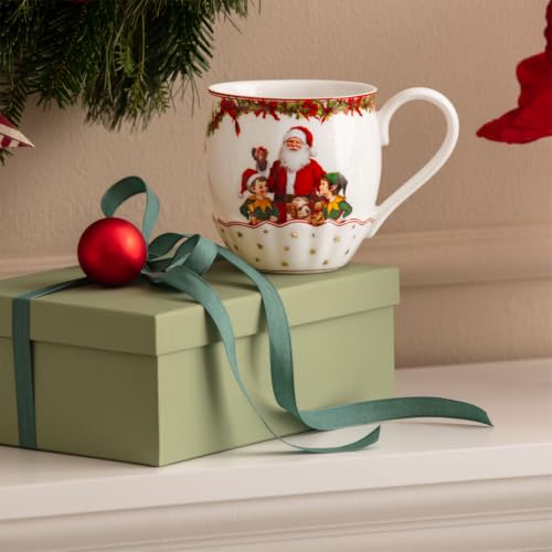 Villeroy & Boch - Annual Christmas Edition 2026 Jahresbecher 14,5cm Bunt, Weihnachts-Sammlerstück, Limitiert, Golddetails, Tasse Weihnachten, Premium Porzellan – Bild 2