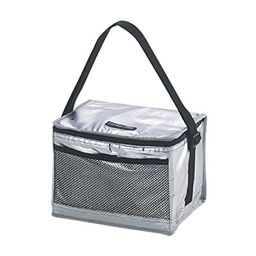 Captain Stag M-1850 Delice Silver Soft Cooler Bag, 1.2 gal (6 L)
