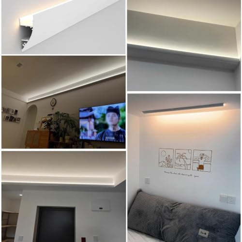 Iluminación de techos, suelos y paredes con ranura LED 3
