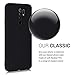 kwmobile Case Compatible with Xiaomi Redmi 9 Case - Protective Slim TPU Phone Cover - Soft Matte Finish - Black Matte