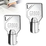 Speed Queen washer and dryer key -GR800 Commercial Coin laundry machine keys for replaces speed queen 54612 key(2 Pcs)