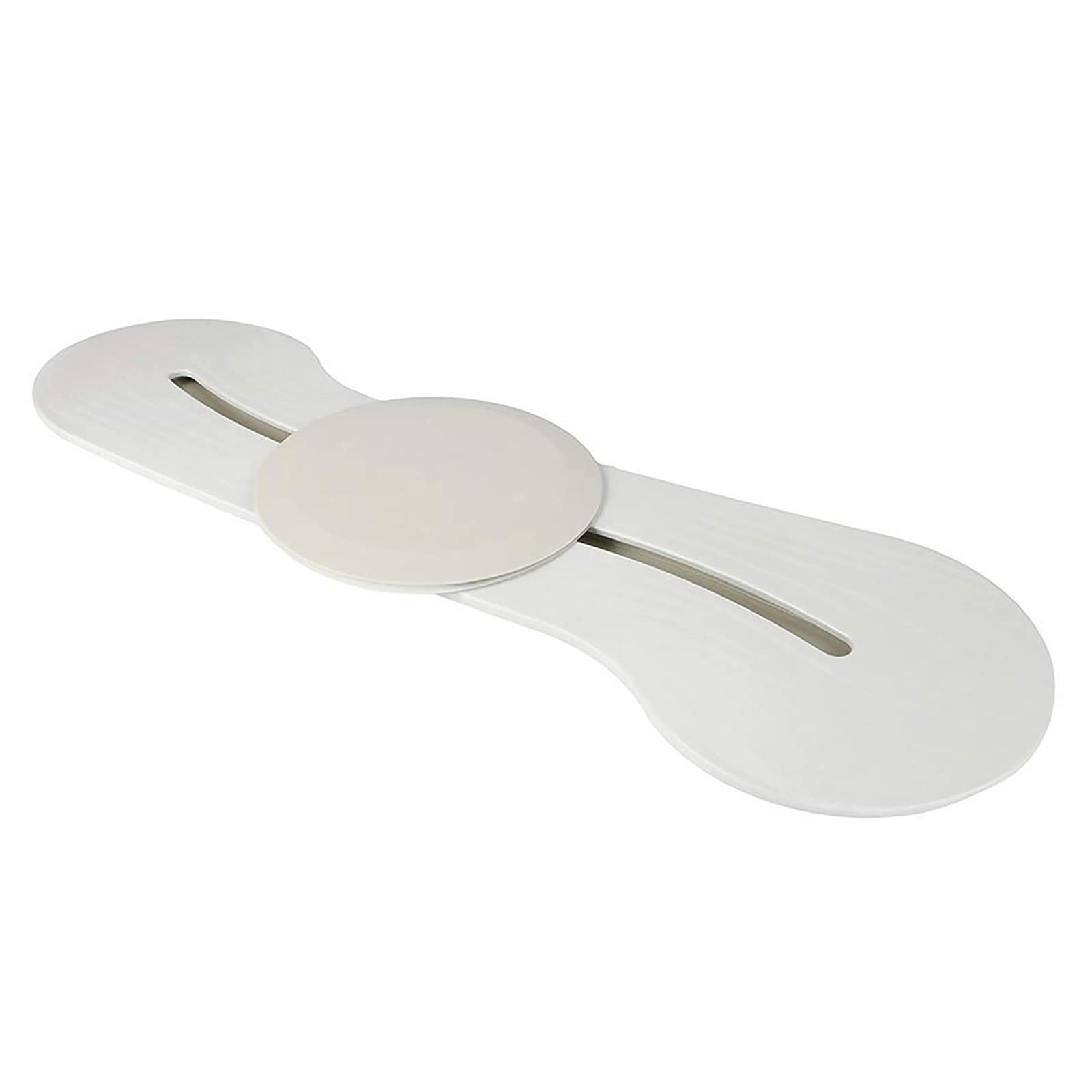 AORGRE Curved Sliding Transfer Board, Elderly Easy Transfer System, ABS Plastic Made, Firm and Sturdy, Strong Load Bearing, for Limited Mobility & Wheelchairs for Elderly, Disabled