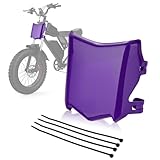 Motorrad Frontkennzeichen Dirt Bike Kennzeichen Universal für Sur-Ron LBX Ridstar Q20 E-Bike CRF CR YZ YZF SX SXF EXCF XCW XCF XC Most Motocross - Lila