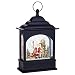 RAZ Imports Santa Selfie Lighted Water Lantern 11 Inch Lighted Christmas Snow Globe with Swirling Glitter