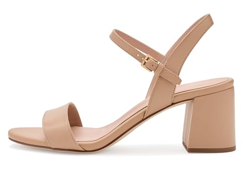 Cole Haan Cole Haan Women's Josie Block Heels, Tuscan Sand Leather, 10-B US