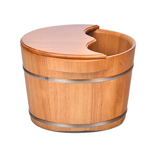 Pediluvio de Madera de Roble con Masaje miniatura 1