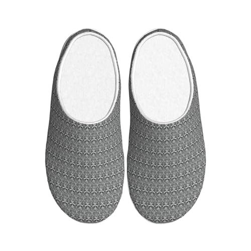 Chaussons calendriers maya imprimes pour homme et femme lavables