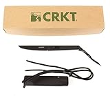 CRKT Sweet K.I.S.S Tanto Fixed Blade Knife with Sheath, Plain Edge 2356