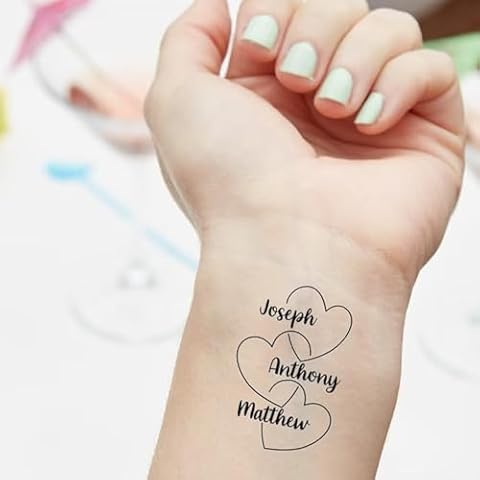 Tatouage Temporaire Coeur FIONEL Cover
