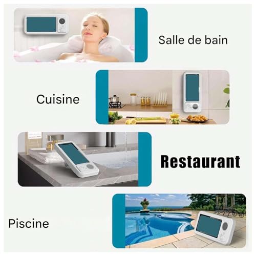 Support téléphone douche étanche pour ne plus risquer l'humidité - 5