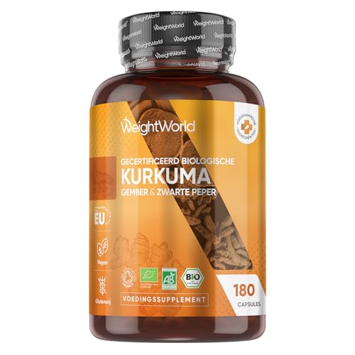 WeightWorld Biologische Kurkuma Capsules - 1520mg