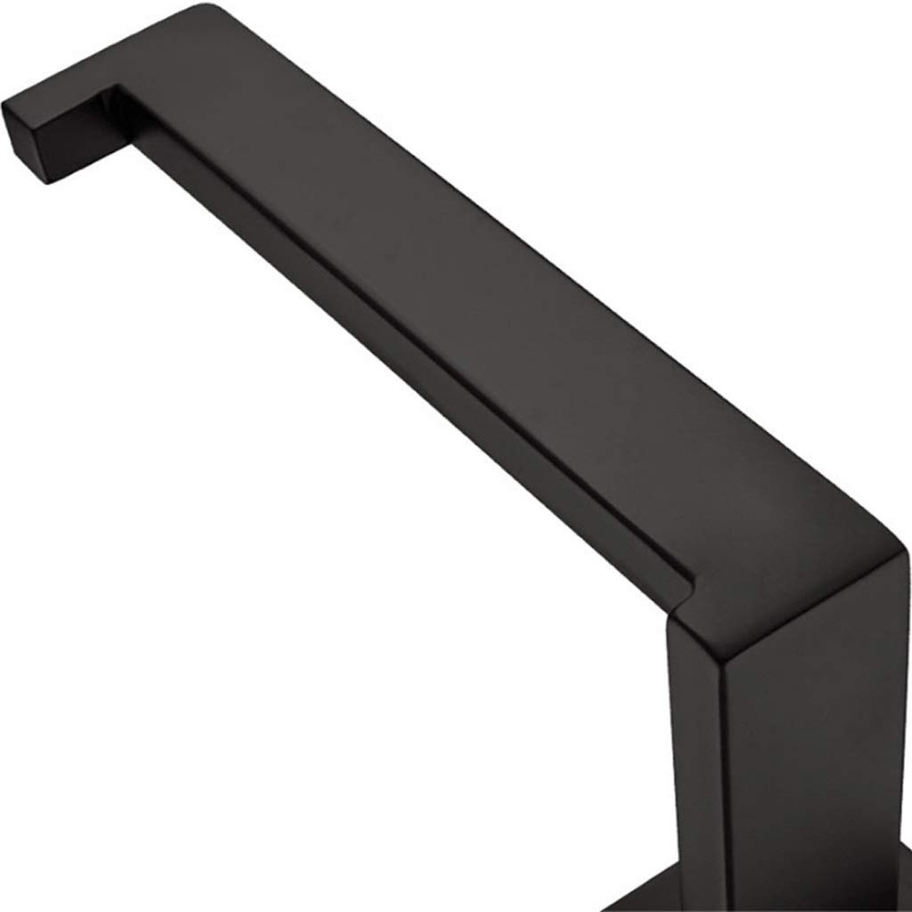 Paper Holder Towel - Nero Dipinto a Mano Bagno Supporto del tovagliolo di Bagno 304 in Acciaio Inox di Carta Supporto del tovagliolo