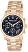 Michael Kors Runway Rose Gold-Tone Stainless Steel Chronograph Women's watch #MK5940