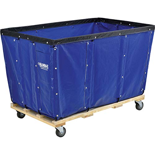 Carretilla de vinilo azul 54" L x 34" W x 36" H