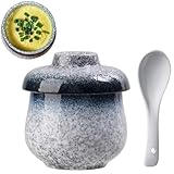 vintage egg beater with glass bowl Multifunctional Cooking Use:Not just for eggs,versatile porcelain cup is also ideal for preparing mini soufflés,custards,puddings,or even desserts,one kitchen essential that brings creativity to your daily cooking