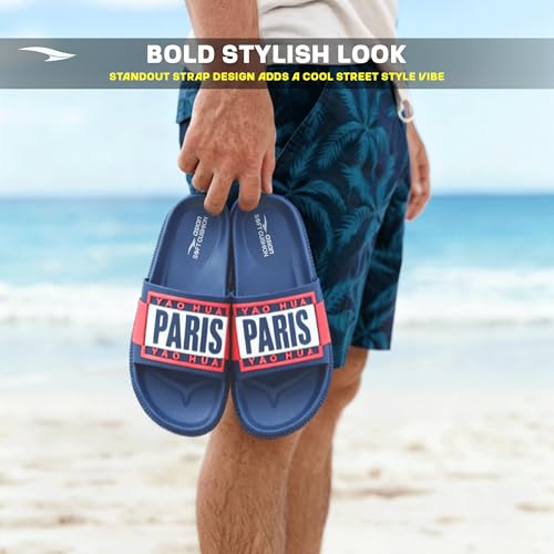 Image of ASIAN Slider-77 Men's Sliders | Stylish & Cool Casual Slip-On Slides with Soft Cushion, Lightweight Comfort & Strong Grip Sole for Daily Use