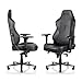 Secretlab Titan 2020 Black NAPA Gaming Chair - Reclining - Ergonomic - Comfortable Computer Chair with 4D Armrests - Headrest & Lumbar Support - Black - Leather