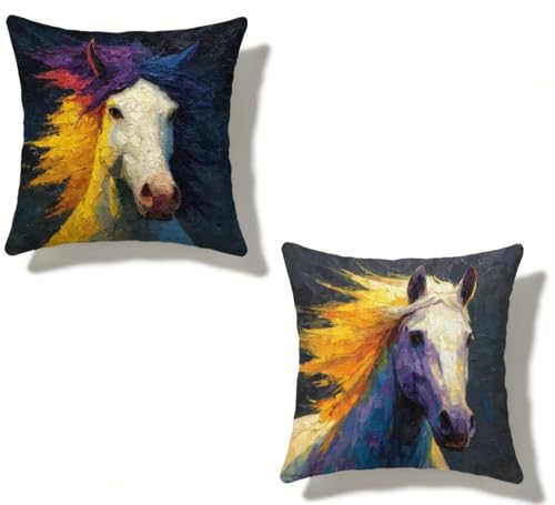 �N�b�V�����J�o�[ 55x55 cm 2���Z�b�g �F �������J�o�[ 55 x 55 �h�� ���� ���O �N�b�V���� �n �l�C ���O Cushion Cover �l�p HD���ʈ�� ���_�� �B���t�@�X�i�[�t���C ������ �p���� �_�� �� �\�t�@�[ �l�G�ʗp �� 