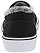 Lugz Women's Clipper LX Fur Classic Slip-on Fashion Sneaker, Black/White, 10, M