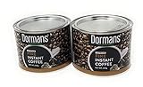 Fine Supreme Instant Coffee, Dormans The Coffee Experts, Two Cans, Each 100g (3.52 oz)