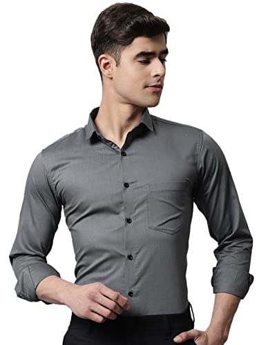 Image of Majestic Man Men's Slim Fit Cotton Blend Formal Shirt