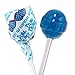 Dum Dums Blu Raspberry Lollipops - Bulk Candy Box with Lollipops Individually Wrapped, Single Flavor Gourmet Suckers - 50 Count