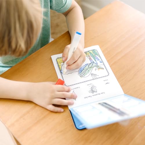 Melissa & Doug On the Go ColorBlast! Activity Book: Sea Life - 24 Pictures and No-Mess Pen - FSC Certified - image 7