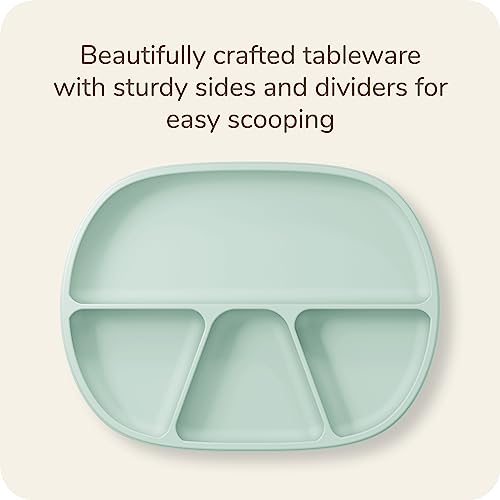 Image of NUK Silicone Baby Spoons, Durable Silicone Material, Easy to Hold & Feed, Dishwasher-Safe, BPA-Free, Pack of 3