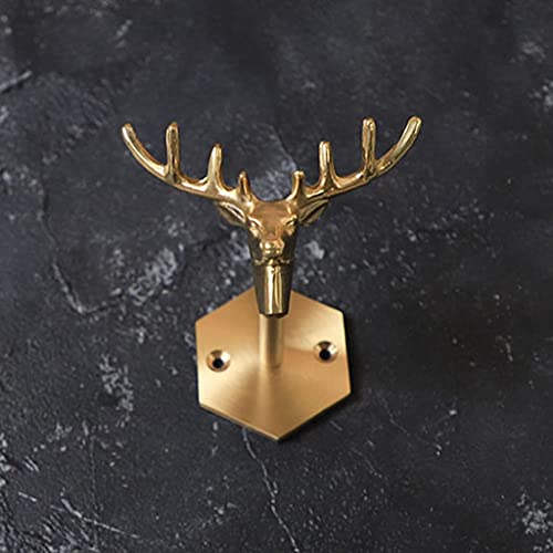 Uchwyty na zasłony do ściany, metalowe uchwyty do zasłon, osprzęt do dekoracji okiennych, uchwyty na ozdoby, ozdobne haki do zasłon, 13,5 * 8,5 * 5,5 cm, złote