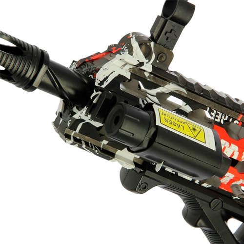 2 in 1 Pistol Rifle Gel Ball Blaster Set Fully Automatic GELSOFT DUAL Toy Shooting Fun Sports - Image 6