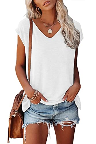 T-shirt d'été pour femme anti-transpiration haut sport uni
