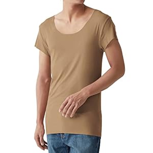 [グンゼ] インナーシャツ YG Tシャツ専用 in.T(インティー) CUT OFFシリーズ クルーネックTシャツ 汗取りパッド付 メンズ" 