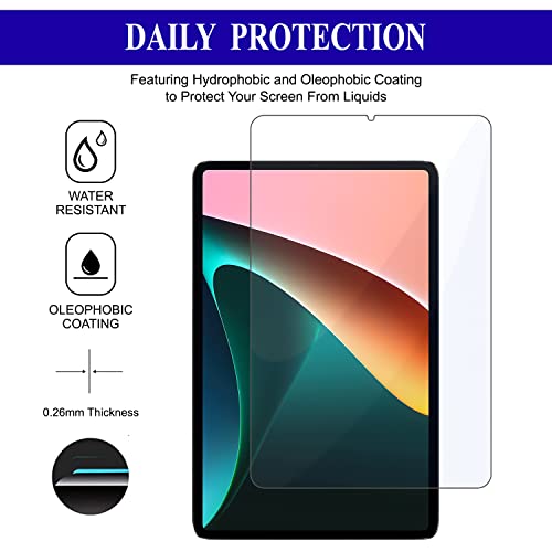 Image of Tempered Glass Screen Guard For Xiaomi Mi Pad 5 / Xiaomi Mi Pad 5 Pro (11 inch Inch) Smartphone (Transparent) (With Easy Installation Kit) (Pack Of 1)