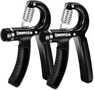 Hand Grips Strengthener, 2 Pack grip strengthener, Forearm Strengthener with Adjustable Resistance 11-132 Lbs (5-60kg), Wrist/Grip strength trainer for Strong Wrists, Fingers, Forearm, Hands