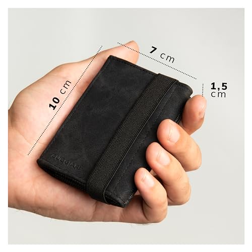 Kartenetui mit Münzfach von Guggiari – Slim Wallet mit RFID Schutz