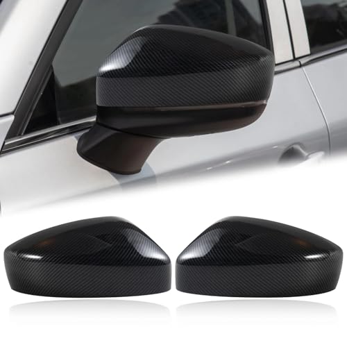Coque protection rétroviseur Mazda CX5 anti-rayure look carbone - 2