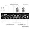 7-Band EQ Preamp Equalizer HiFi Vacuum Tube Amplifier for Cars and Home Speakers, Balanced RCA/XLR Inputs and Outputs for Enhanced Audio Quality #5