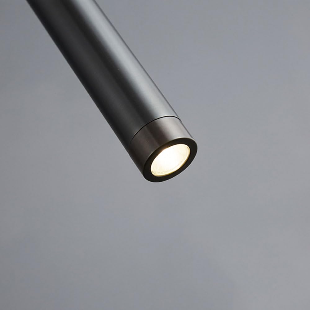 Lampada a Sospensione in Ottone per Ristorante Nordico, lampadario lineare per Studio e Bar, lampade da Comodino semplici e Creative per Camera da Letto, per Ingresso/Isola Cucina/Bar/Ingresso, l