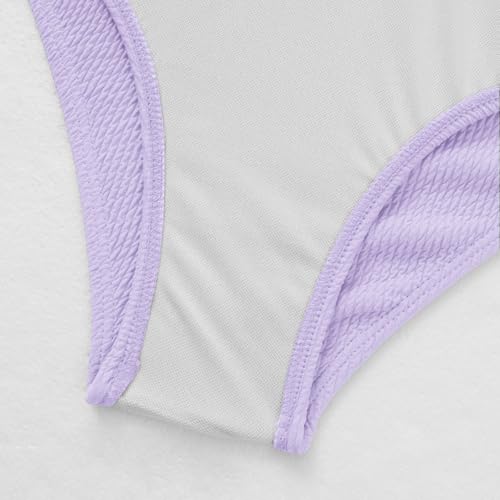 Image of Weixinbuy Girls Swimsuit Color Block Bathing Suit Adjustable Strap Two Pieces Bikini Swimsuits Beach Swimwear for Girls 9-16Y