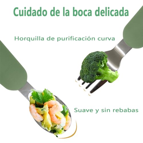 Mejores precios y opiniones de Cubiertos niño acero inoxidable para comprar hoy. 27 Imagen adicional