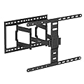 Mount-It! ADA Compliant Ultra Slim Full Motion TV Wall Mount, 1.1" Thin Low Profile Articulating Bracket for 43-90 Inch TVs, Heavy-Duty Swivel, Tilt, and Extend, Max VESA 600x400, 132 lbs Capacity