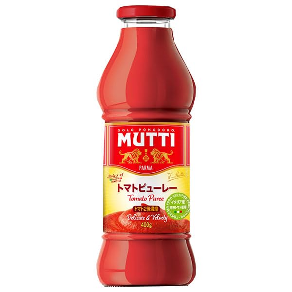 Amazon.co.jp: ムッティ MUTTI トマトピューレ 400g瓶×12本入 : 食品