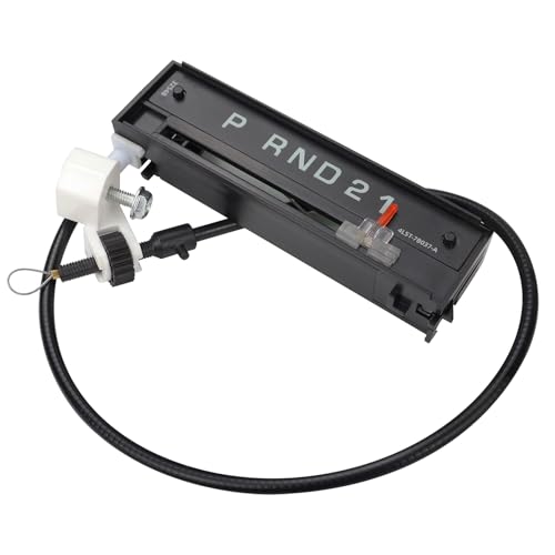 FRGOLIN Gear Shift Indicator Assembly Compatible with Ford Ranger 2004-2011 Indicator Selector Cable Clip Replaces 6L5Z-7A110-AA